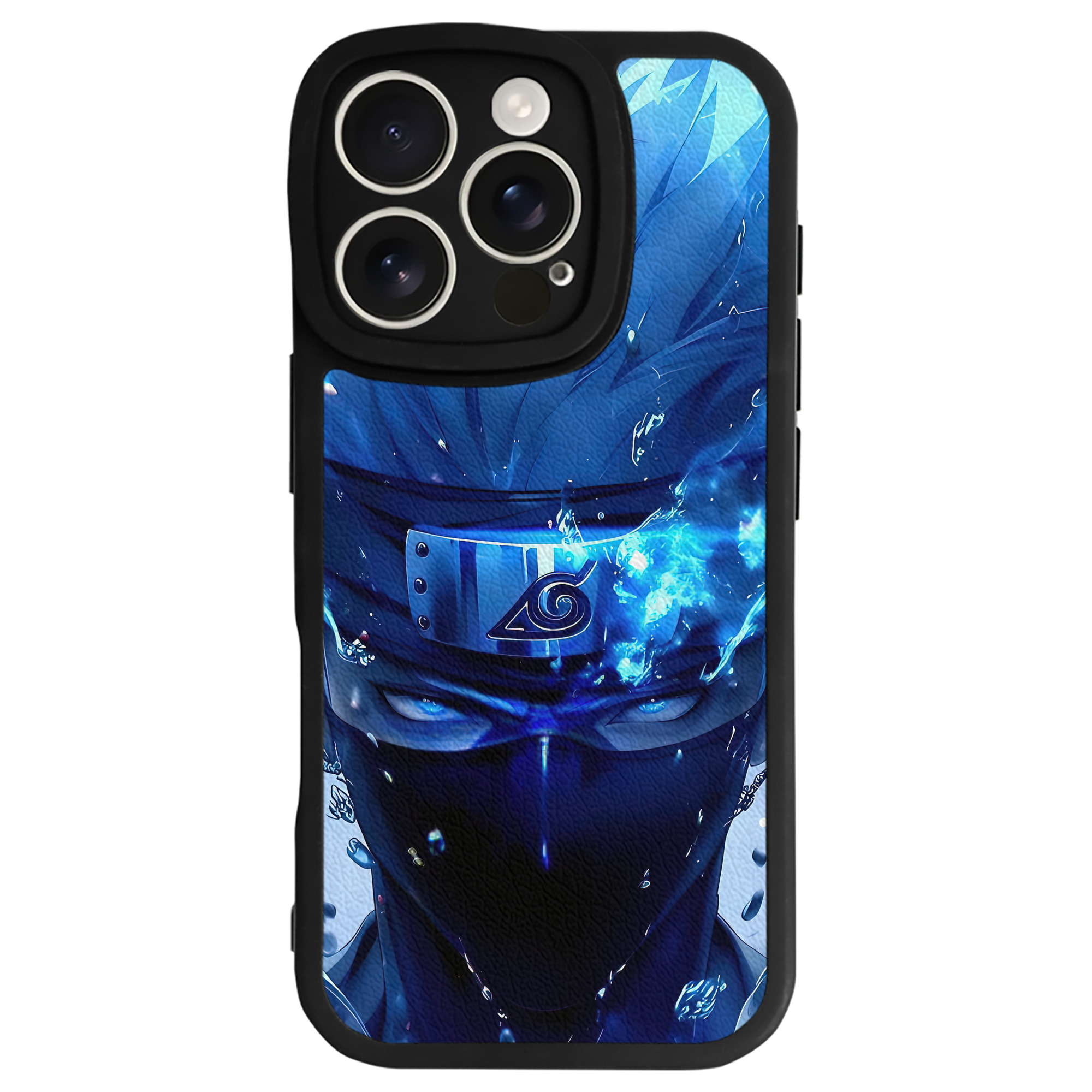 （画像用） NARUTO -ナルト- NARUTO -ナルト- 疾風伝 【iPhone 16シリーズ対応】シリコンスマホケース（レザー調） 材質：シリコン